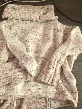 Anthropologie Pilcro Cozy Speckled Knit Turtleneck Sweater